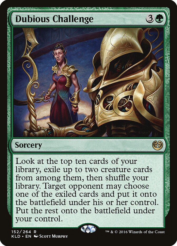 Dubious Challenge (152) - Kaladesh (KLD)
