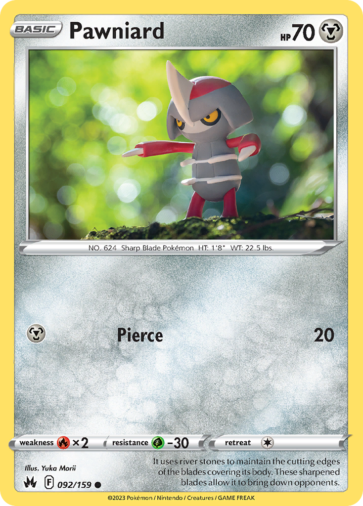 Pawniard (92/159) - [Reverse Holo] Crown Zenith (CRZ)