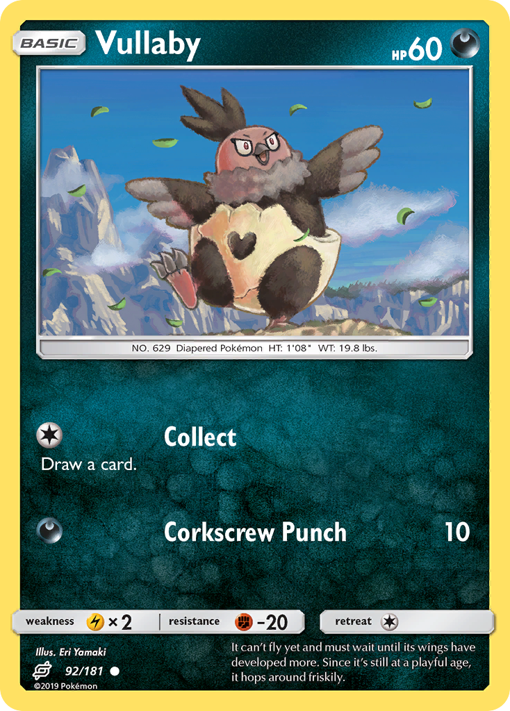 Vullaby (92/181) - [Reverse Holo] Team Up (TEU)