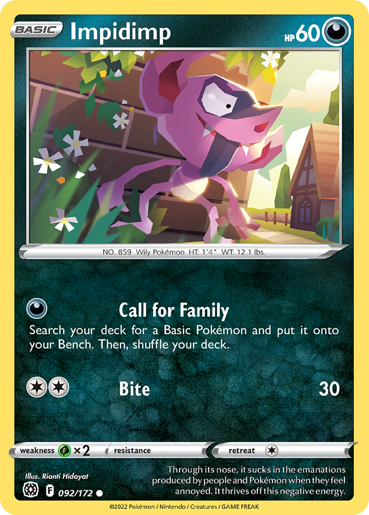 Impidimp (92/172) - Brilliant Stars (BRS)