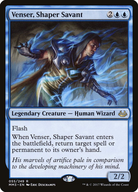 Venser, Shaper Savant (55) - Modern Masters 2017 (MM3)
