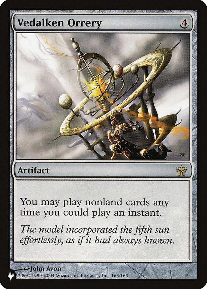 Vedalken Orrery (5DN-163) - The List (PLST)