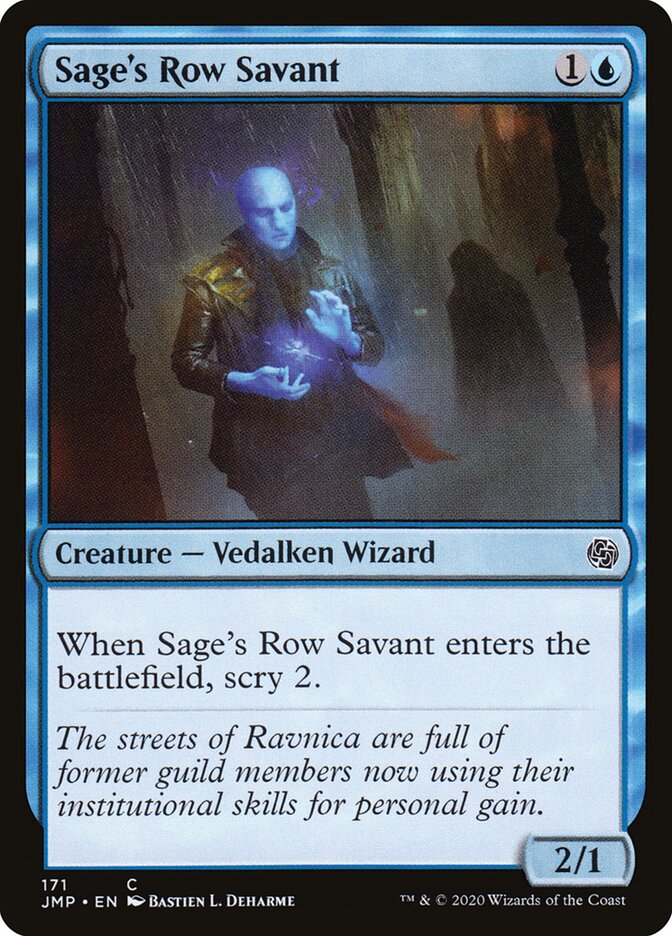 Sage's Row Savant (171) - Jumpstart (JMP)