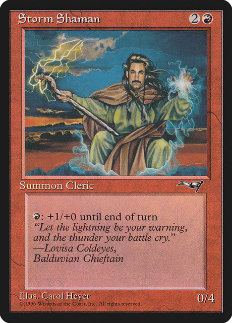 Storm Shaman (81a) - Alliances (ALL)