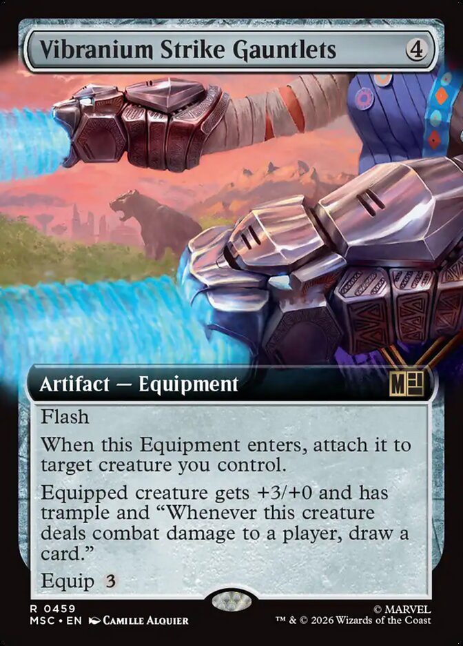 Vibranium Strike Gauntlets (459) - Marvel Super Heroes Commander (MSC)