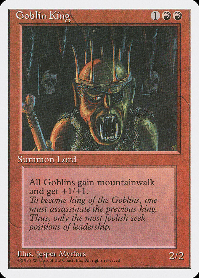 Goblin King (198) - Fourth Edition (4ED)
