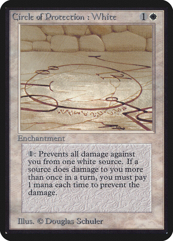 Circle of Protection: White (13) - Limited Edition Alpha (LEA)