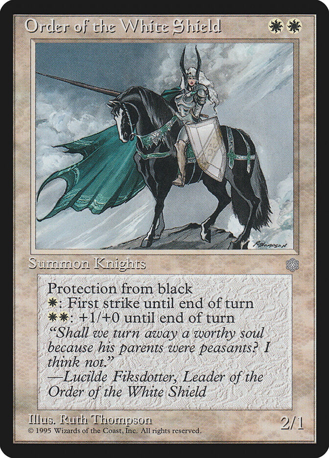 Order of the White Shield (46) - Ice Age (ICE)