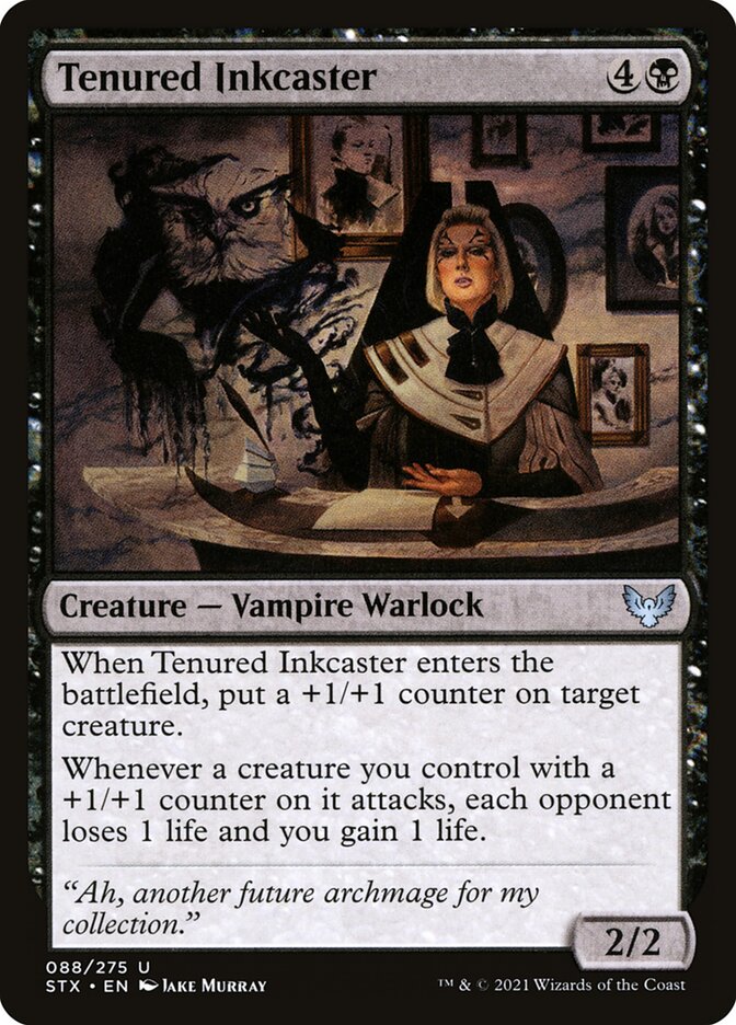 Tenured Inkcaster (88) - Strixhaven: School of Mages (STX)