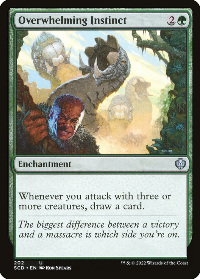 Overwhelming Instinct (202) - Starter Commander Decks (SCD)