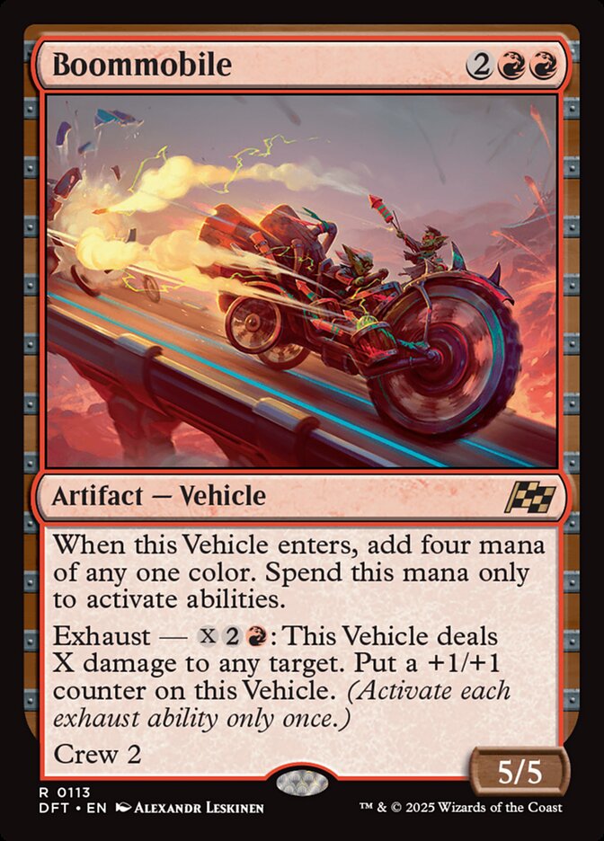 Boommobile - [Foil] Aetherdrift (DFT)