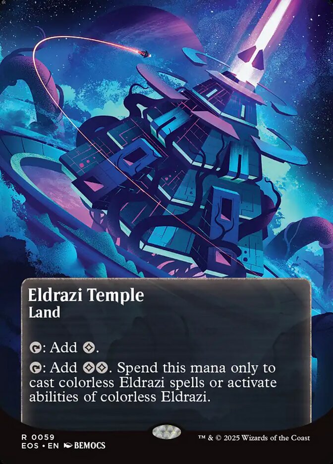 Eldrazi Temple (59) - Edge of Eternities: Stellar Sights (EOS)