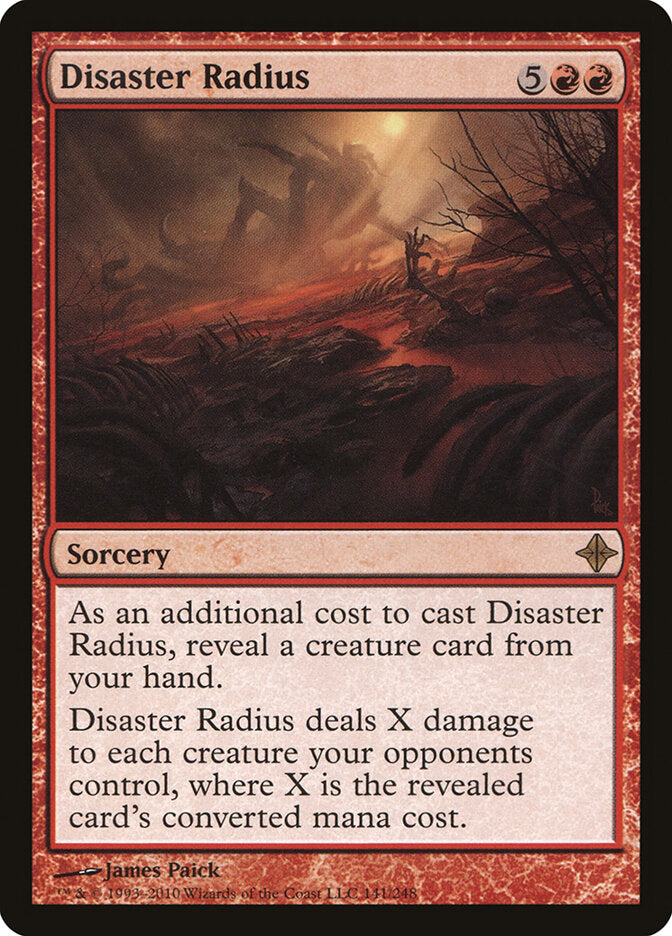 Disaster Radius (141) - Rise of the Eldrazi (ROE)
