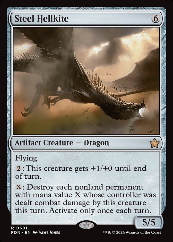 Steel Hellkite (681) - Foundations (FDN)