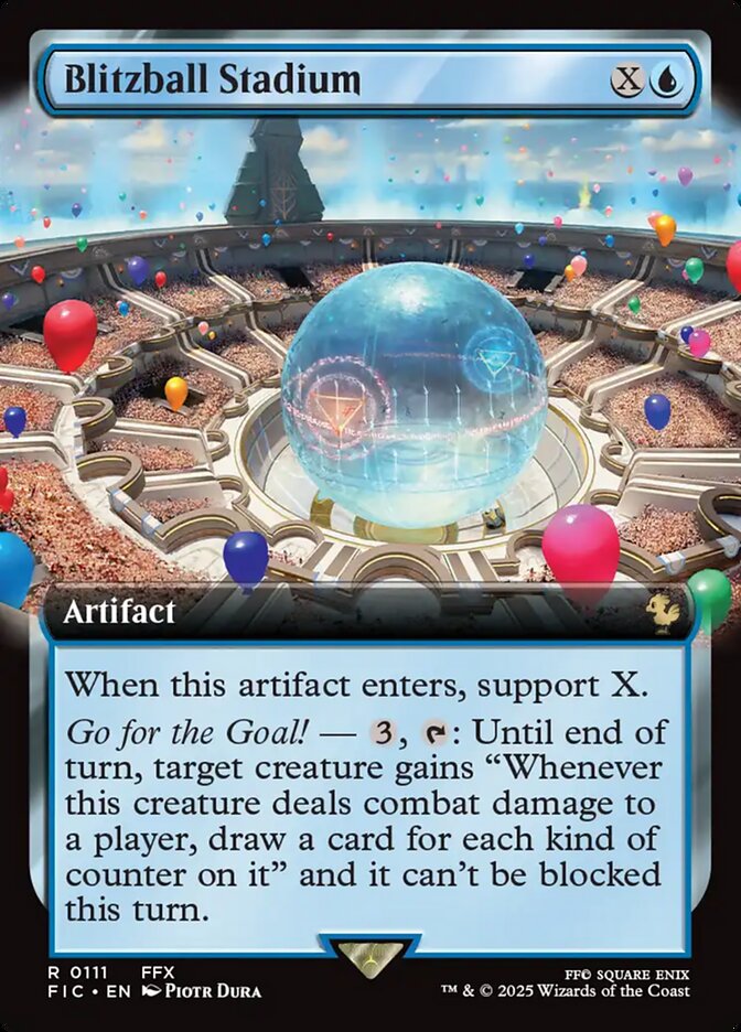 Blitzball Stadium (111) - [Extended Art] Final Fantasy Commander (FIC)