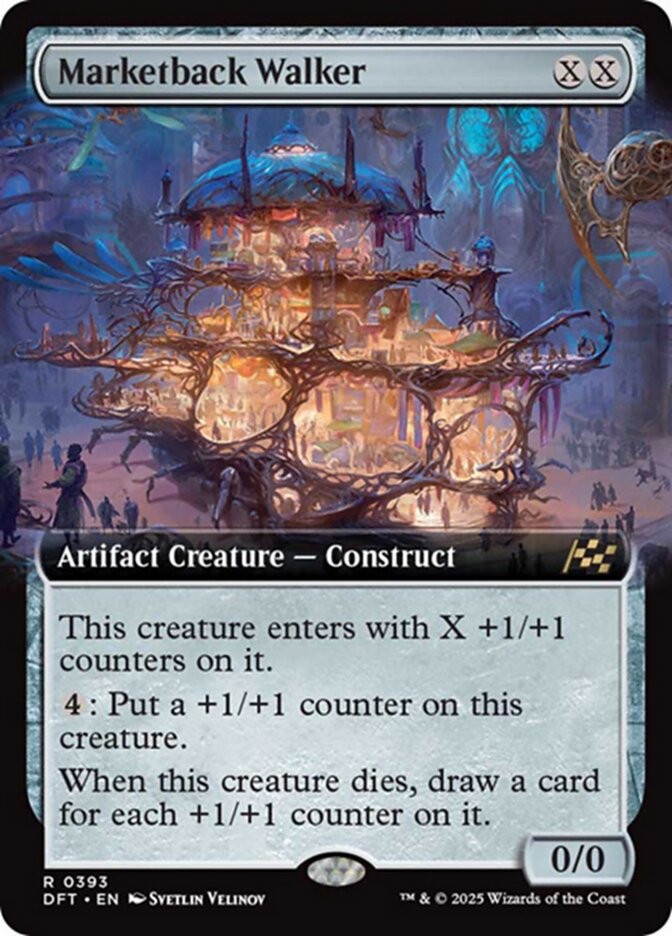 Marketback Walker - [Extended Art] Aetherdrift (DFT)