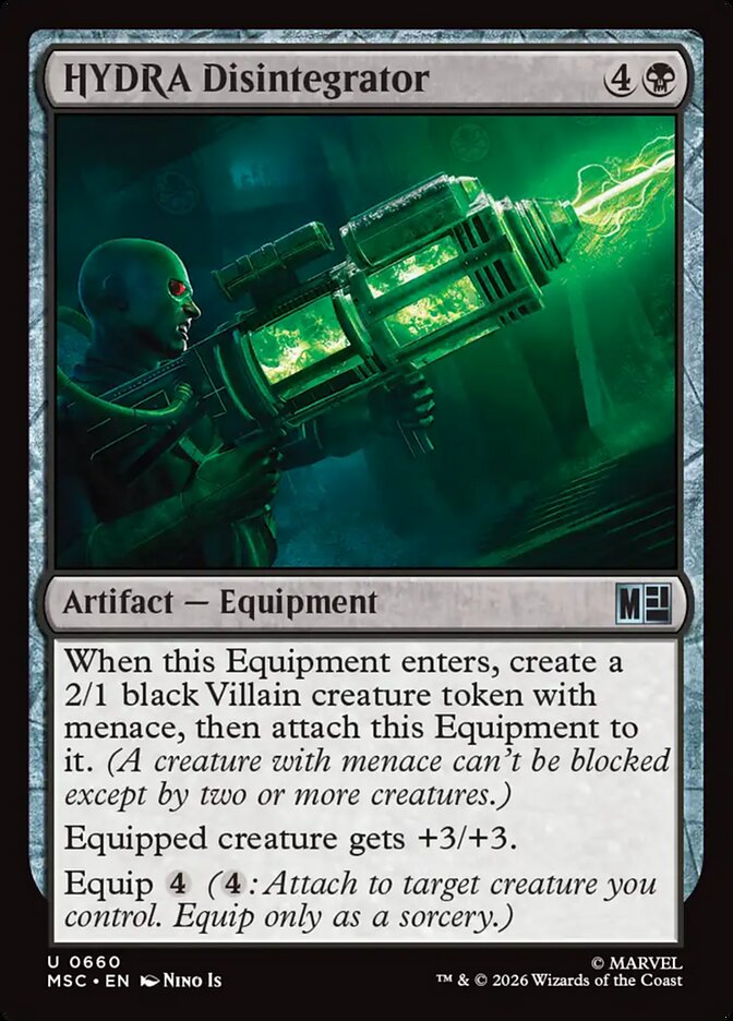 HYDRA Disintegrator (660) - Marvel Super Heroes Commander (MSC)