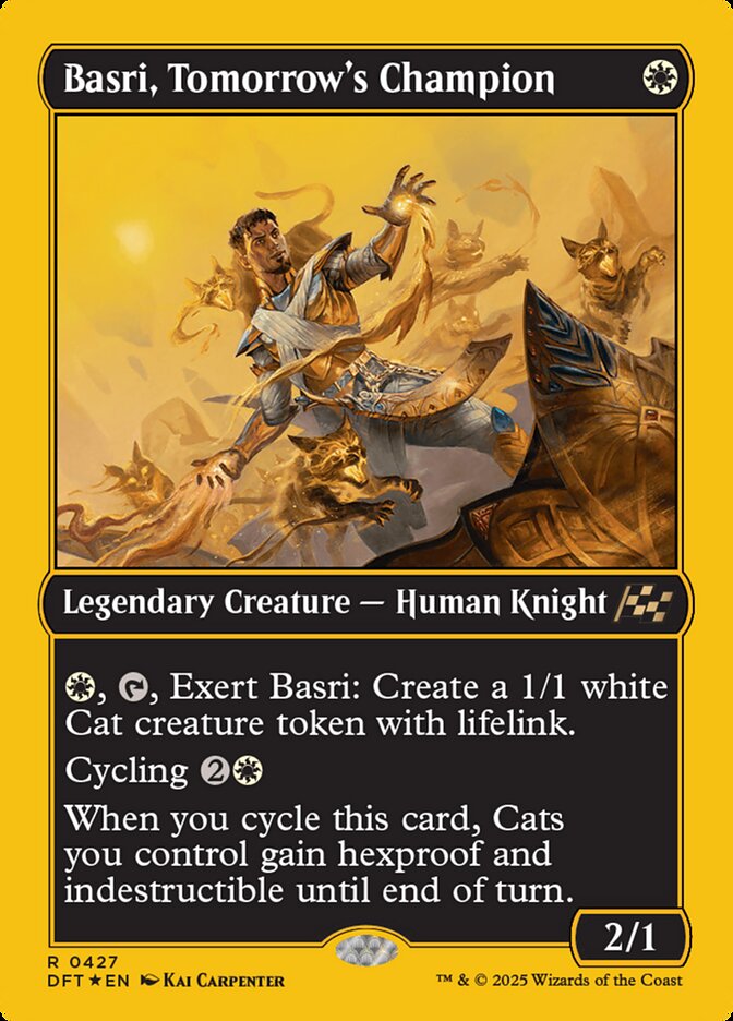 Basri, Tomorrow's Champion (427) - Aetherdrift (DFT)