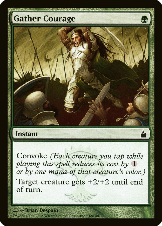 Gather Courage (165) - Ravnica: City of Guilds (RAV)