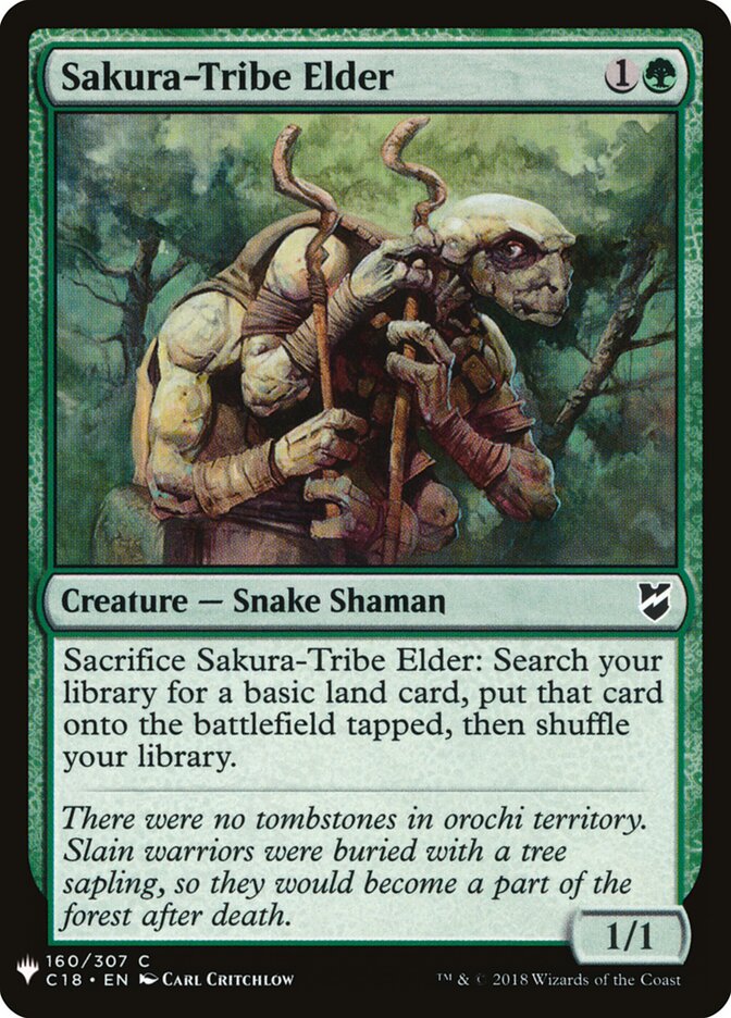Sakura-Tribe Elder (C18-160) - The List (PLST)