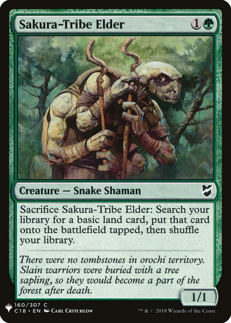 Sakura-Tribe Elder (C18-160) - The List (PLST)