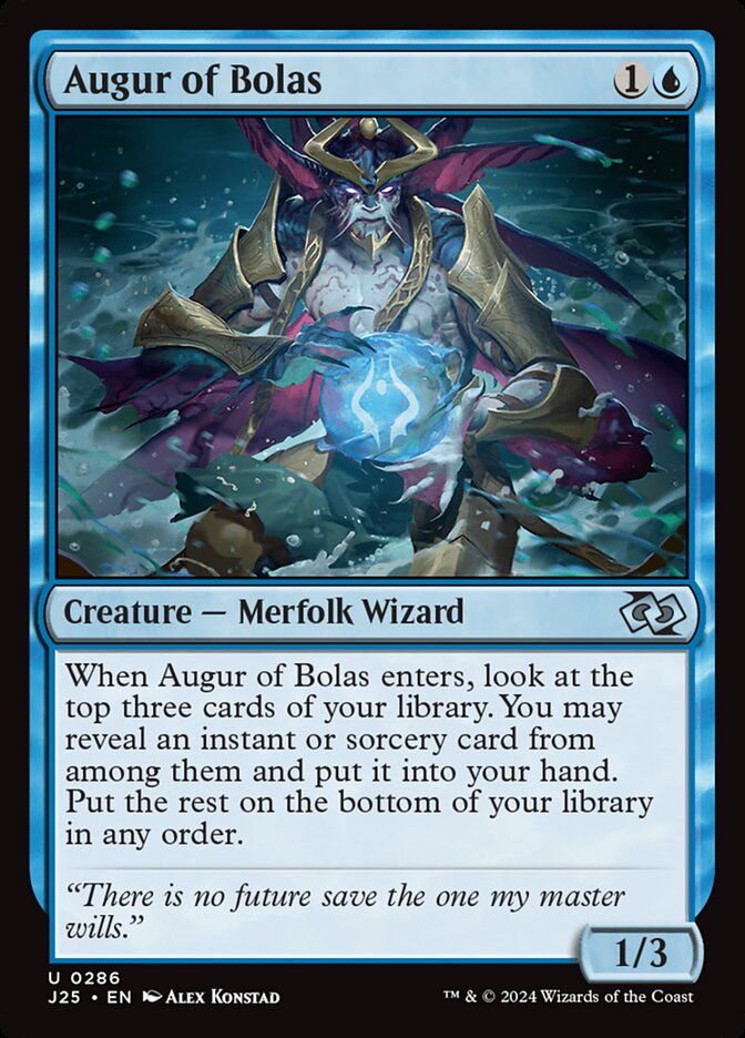 Augur of Bolas (286) - Foundations Jumpstart (J25)