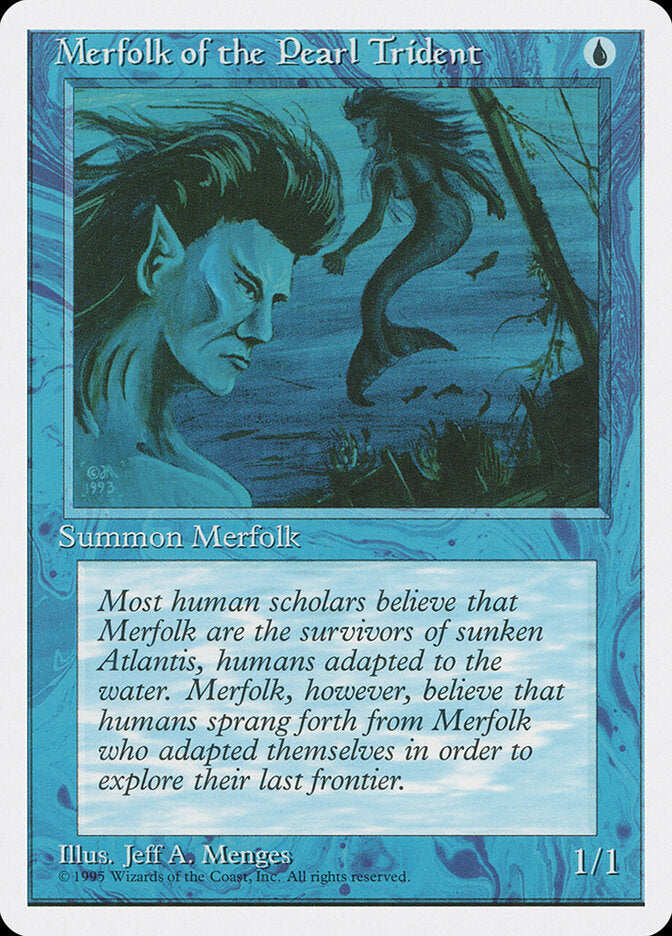 Merfolk of the Pearl Trident (86) - Fourth Edition (4ED)