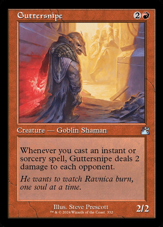 Guttersnipe (332) - Ravnica Remastered (RVR)