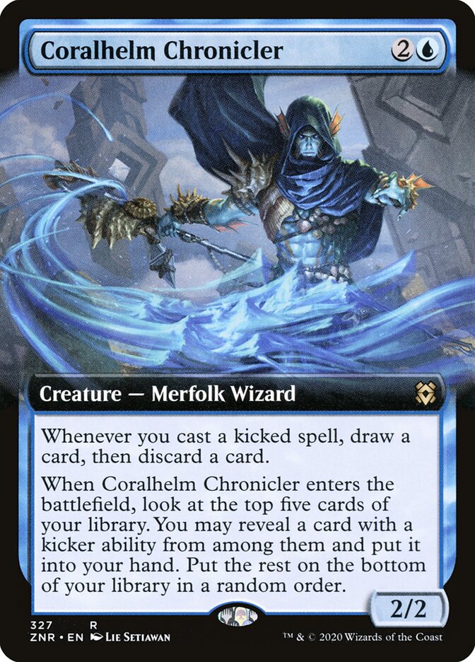 Coralhelm Chronicler (327) - Zendikar Rising (ZNR)