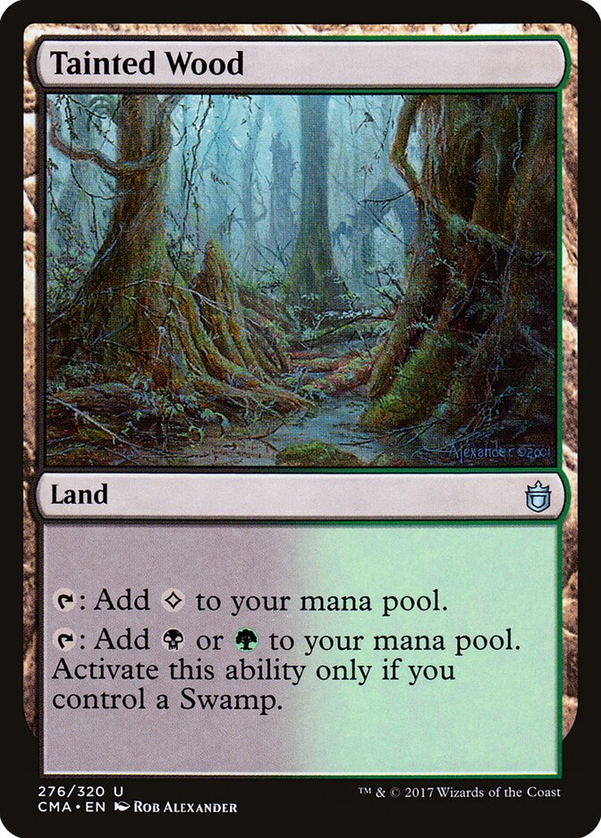 Tainted Wood (276) - Commander Anthology (CMA)