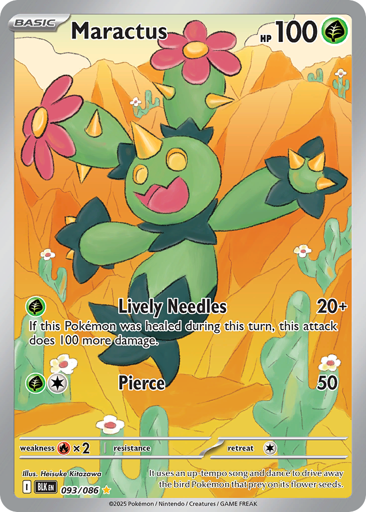 Maractus (93/86) - [Illustration Rare] Black Bolt (BLK)