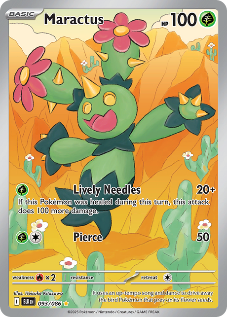 Maractus (93/86) - [Illustration Rare] Black Bolt (BLK)