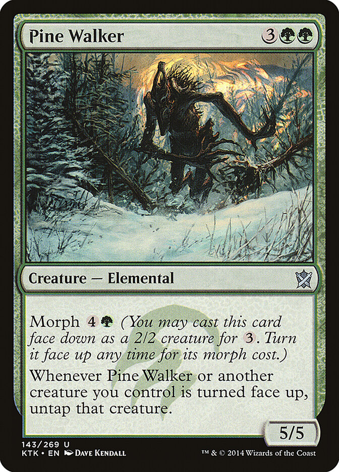 Pine Walker (143) - Khans of Tarkir (KTK)