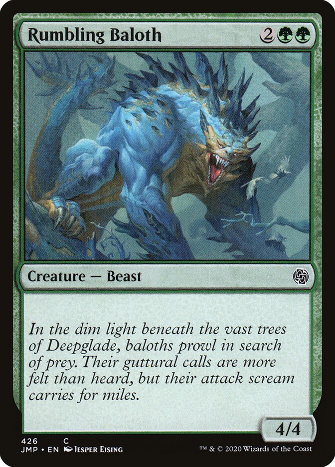 Rumbling Baloth (426) - Jumpstart (JMP)