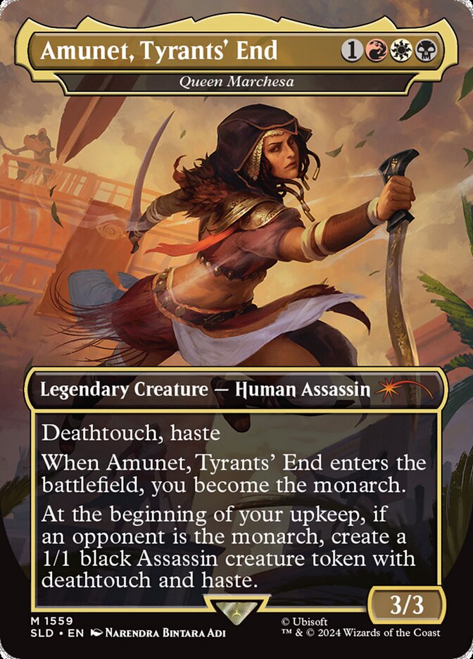 Amunet, Tyrants' End - Queen Marchesa (1559) - Secret Lair Drop (SLD)