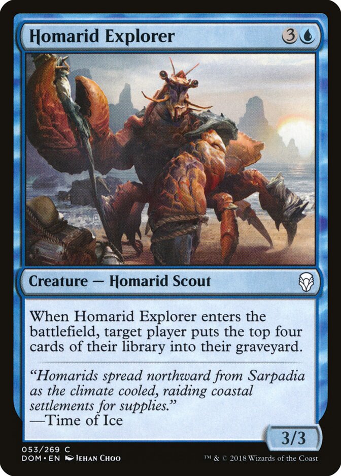 Homarid Explorer (53) - Dominaria (DOM)