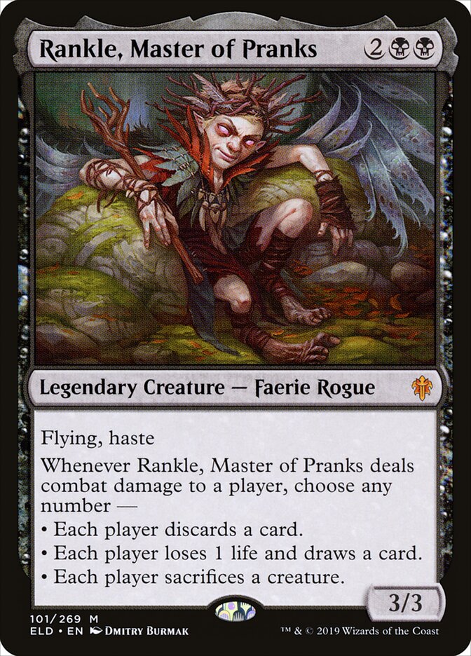 Rankle, Master of Pranks (101) - Throne of Eldraine (ELD)
