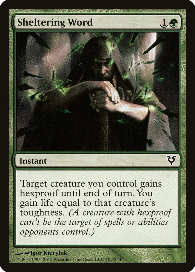Sheltering Word (192) - Avacyn Restored (AVR)
