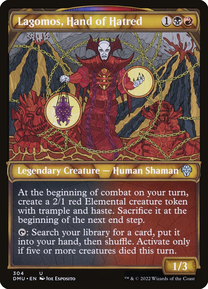 Lagomos, Hand of Hatred (304) - Dominaria United (DMU)