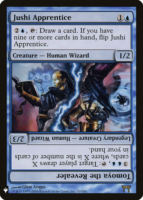 Jushi Apprentice // Tomoya the Revealer (CHK-70) - The List (PLST)