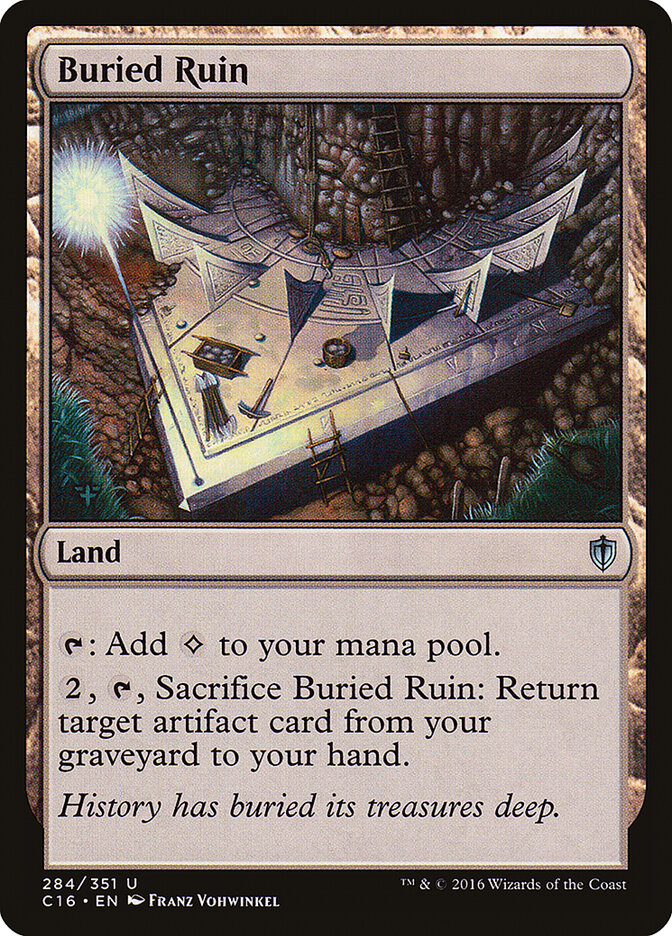 Buried Ruin (284) - Commander 2016 (C16)