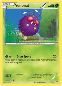 Venonat (1) - XY - Phantom Forces (PHF)