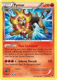 Pyroar (12) - XY - Phantom Forces (PHF)