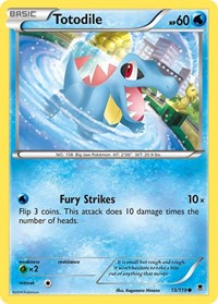 Totodile (15) - XY - Phantom Forces (PHF)