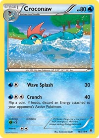 Croconaw (16) - XY - Phantom Forces (PHF)