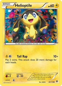 Helioptile (28) - XY - Phantom Forces (PHF)