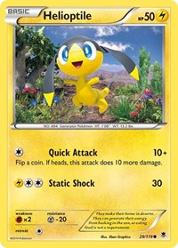 Helioptile (29) - XY - Phantom Forces (PHF)