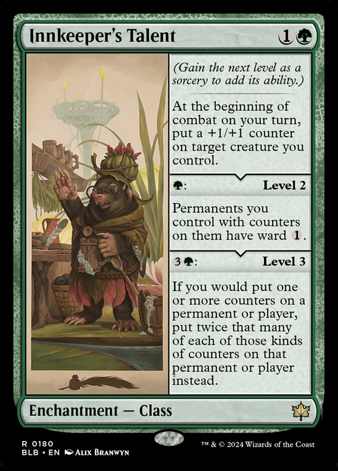 Innkeeper's Talent (180) - Bloomburrow (BLB)