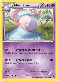 Musharna (40) - XY - Phantom Forces (PHF)