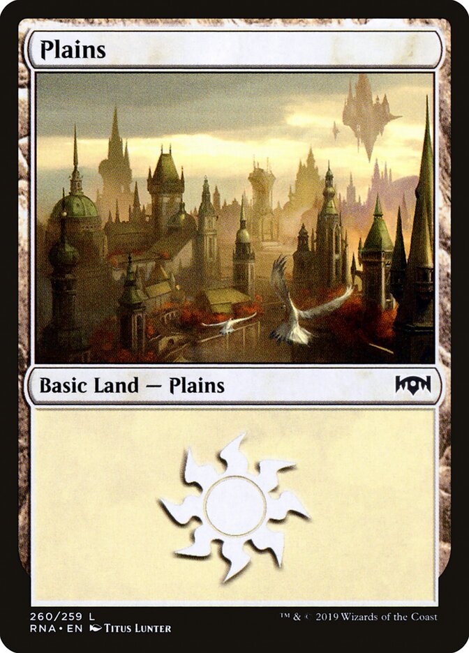 Plains (260) - Ravnica Allegiance (RNA)